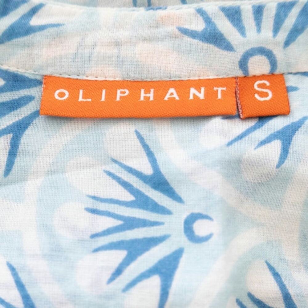 Oliphants Ladies V Neck 100% Cotton Size Small Blouse - Picture 3 of 4